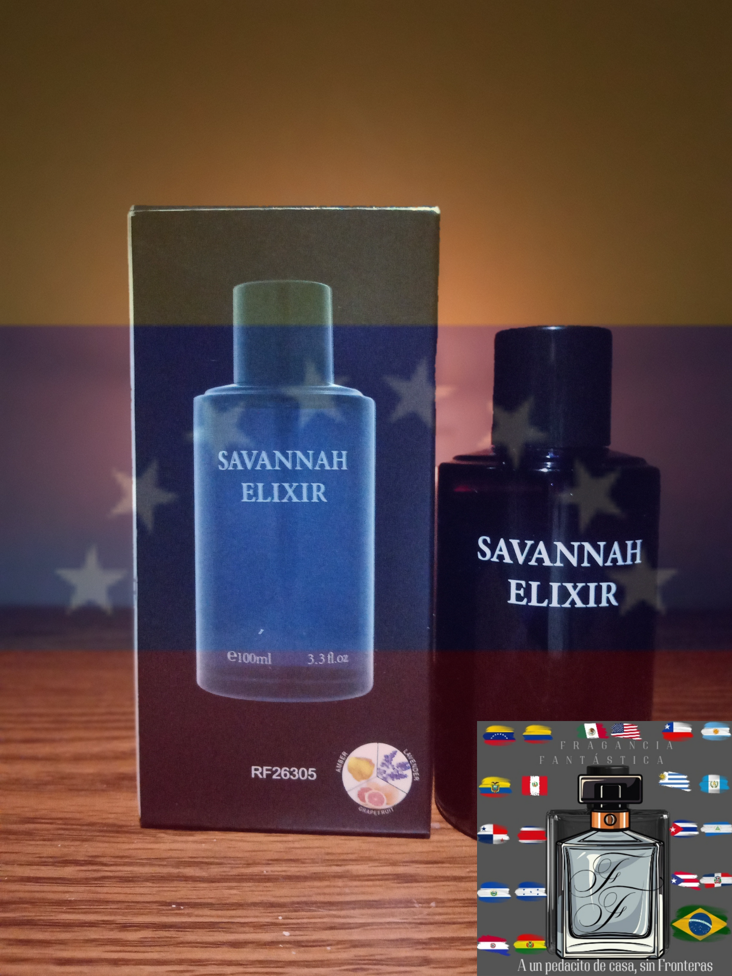 Savannah Elixir spray colone - Eaux de toilette