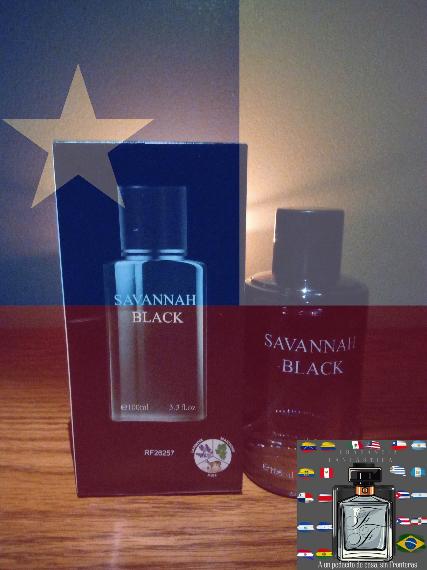 Savannah Black Natural Spray - Eaux De Toilette