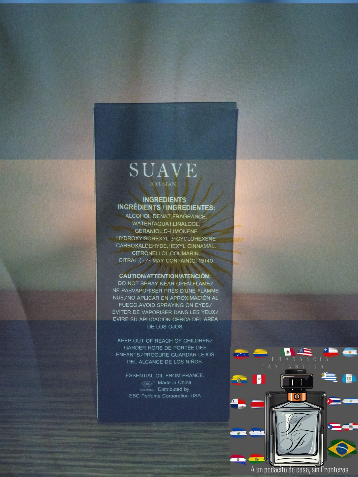 Suave Eau de Toilette Spray Cologne For Men