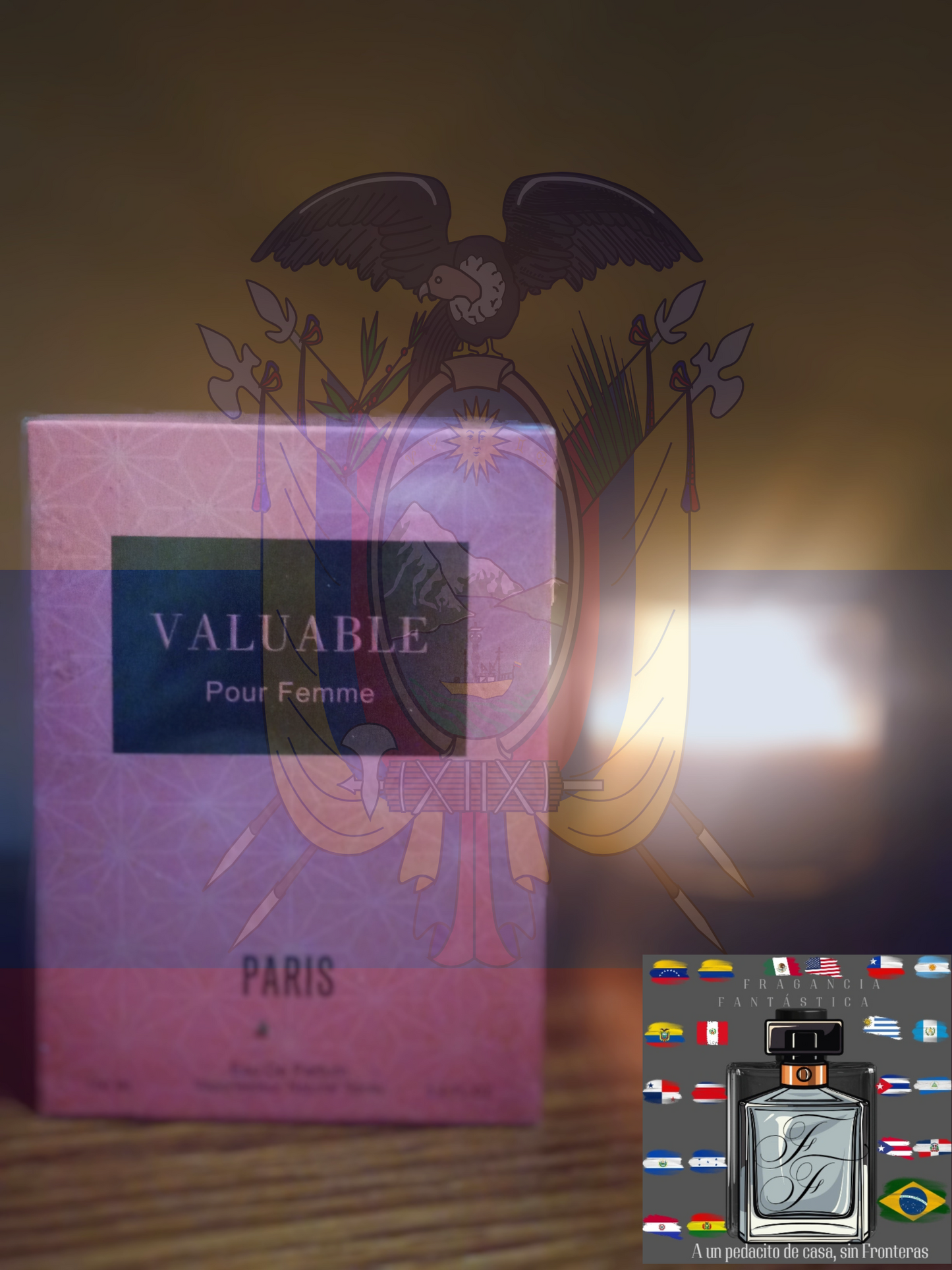 Valuable Pour Femme Paris Spray Perfume for Women