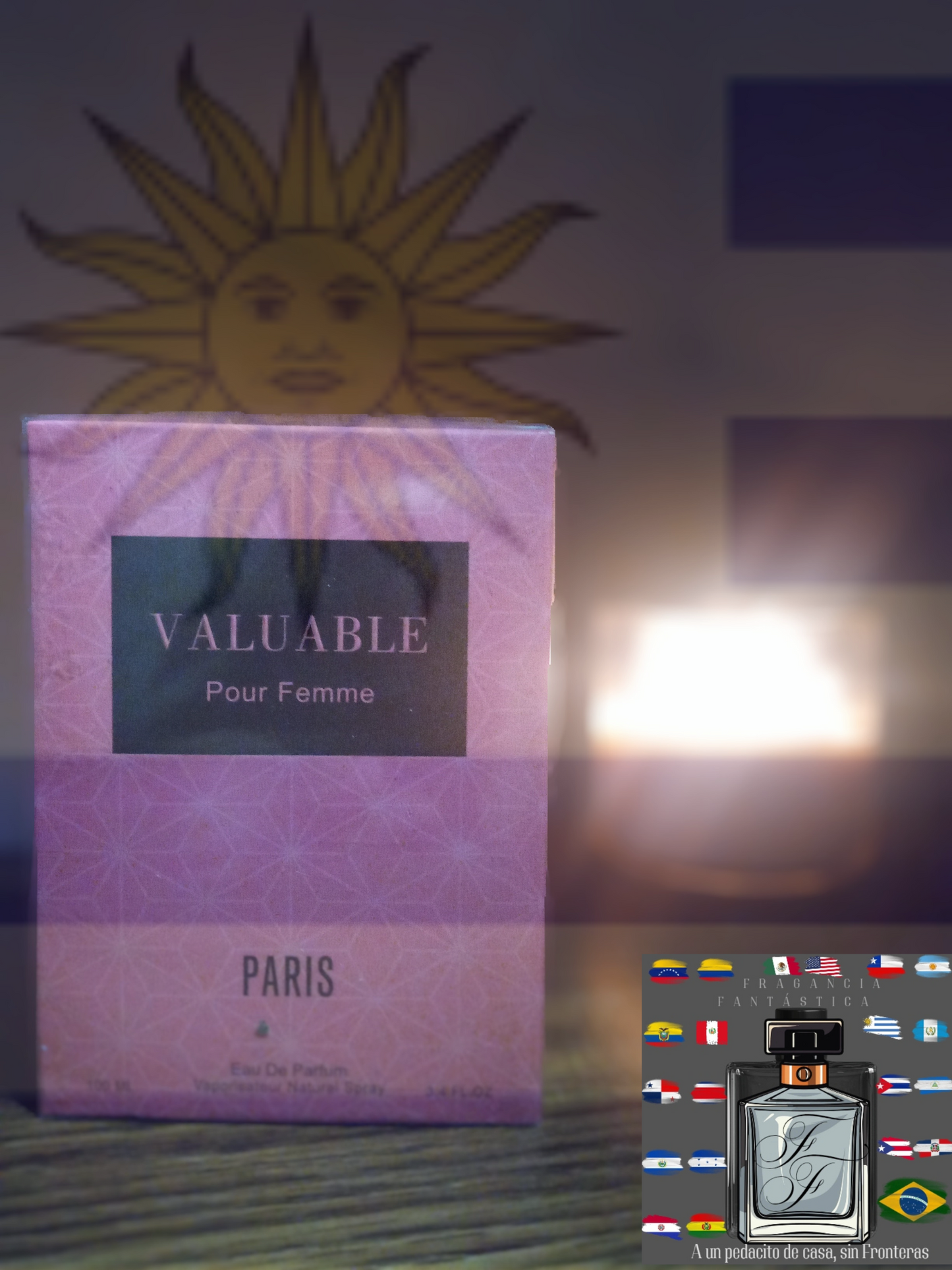 Valuable Pour Femme Paris Spray Perfume for Women