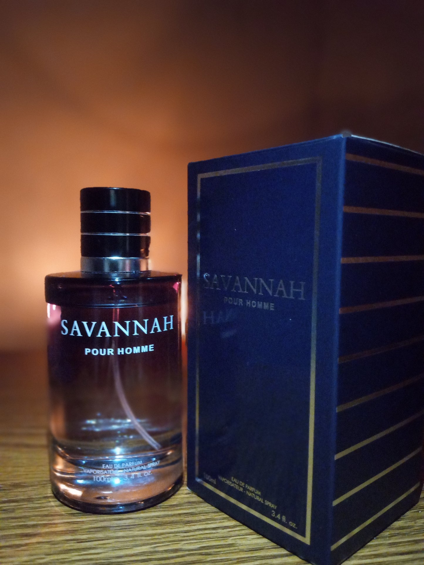 Savannah Spray Colônia Eau de Parfum para homens